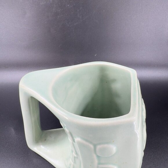 Padilla Pottery Mug Cup Light Green Rivera Mexico Large Heavy Pottery Mug Cup - Picture 9 of 13
